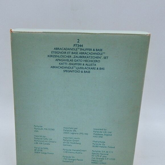 Partylite Abracadandle Snuffer And Base Halloween Cat, Pumpkin, Ghost Decor - Picture 10 of 10